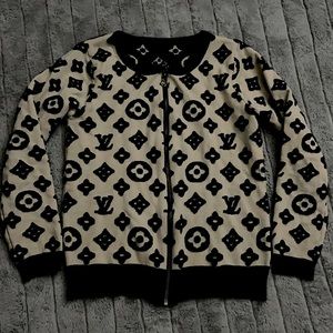 LV Monogram Zip Sweater